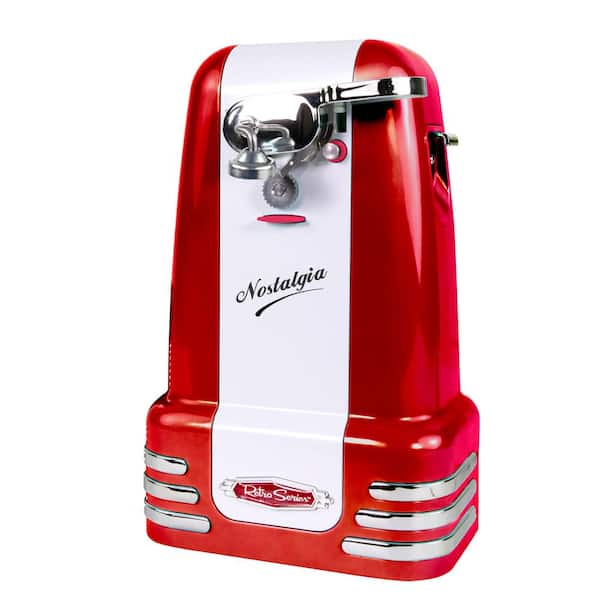 Electric Retro Can Opener, Red