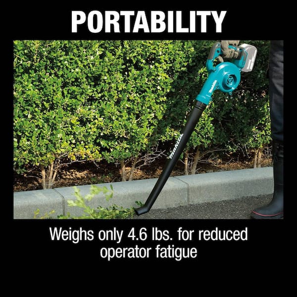 undskyldning neutral Stolt Makita 152 MPH 113 CFM 18V LXT Lithium-Ion Cordless Floor Leaf Blower  (Tool-only) XBU06Z - The Home Depot