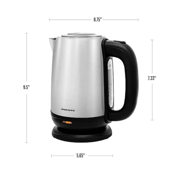OVENTE 7-Cups BPA-Free Green Corded Electric Kettle with Auto Shut