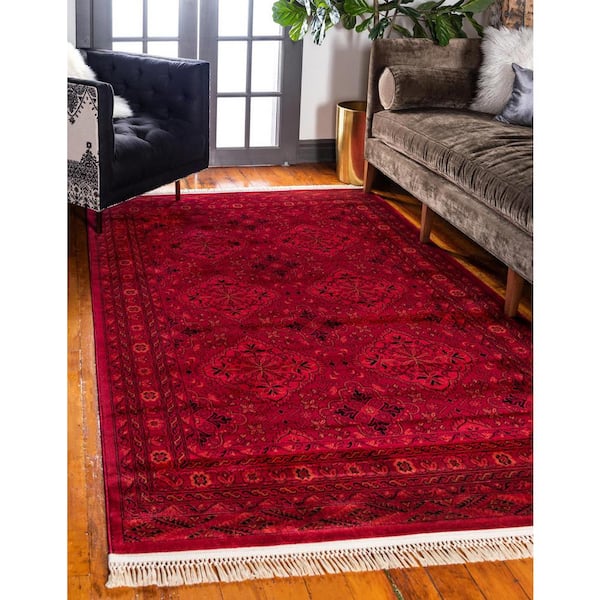 Tekke McKinley Red 5' 0 x 8' 0 Area Rug