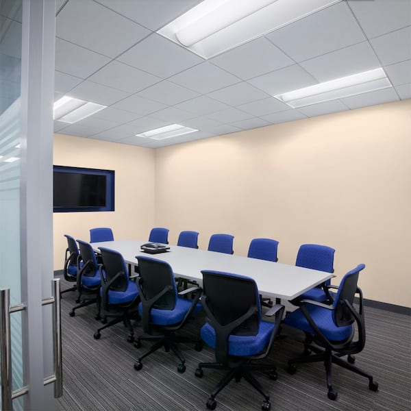 1 gal. #OR-W03 Mannequin Cream Dead Flat Interior Paint