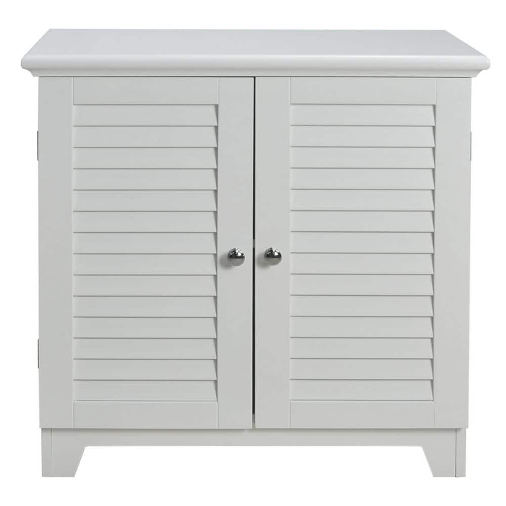 Contemporary Country 23.5 in. W x 11.75 in. D x 23.5 in. H Louvered