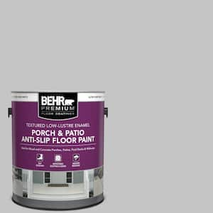 1 gal. #T15-6 Dreamscape Gray Textured Low-Lustre Enamel Interior/Exterior Porch and Patio Anti-Slip Floor Paint