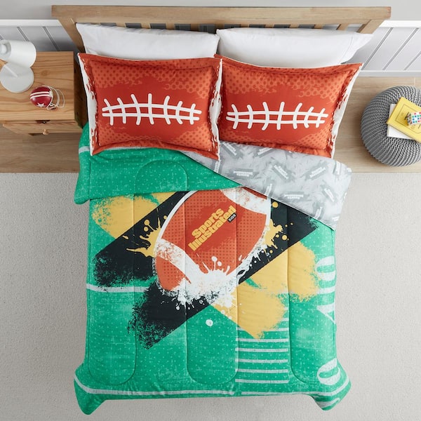 Football bedding outlet twin