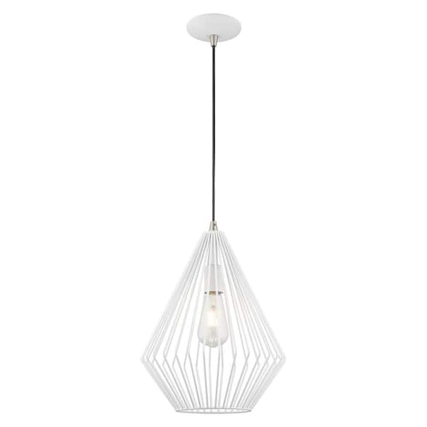 AVIANCE LIGHTING Chavncey 1-Light White island Pendant