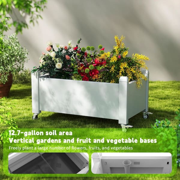 Yardgrace Horticultural Resin Plant Rack, Large-Capacity w