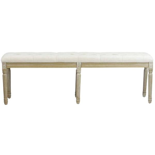 Unbranded Christie's Oversized Beige French Bench