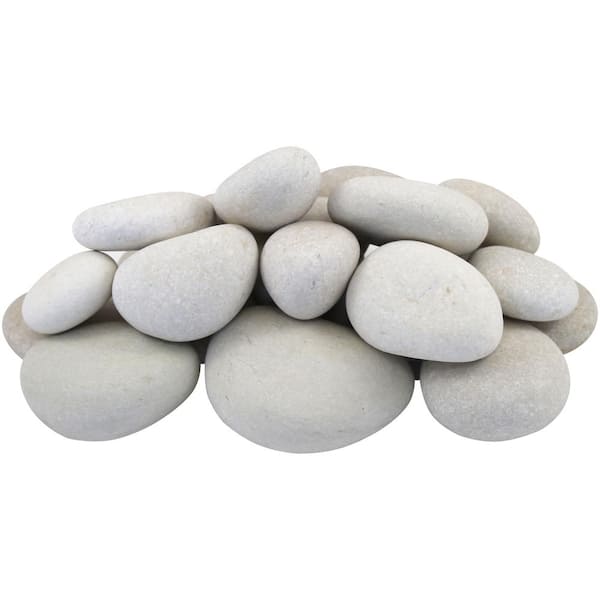 Rain Forest 0.25 cu. ft. 1 in. to 2 in. 20 lbs. Caribbean Beach Pebbles