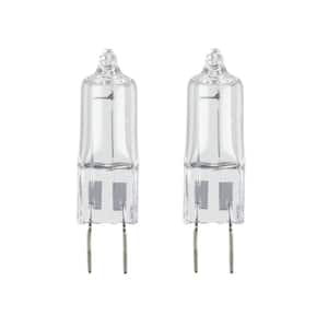 20-Watt Halogen T4 JCD Single-Ended Clear Xenon G8 Base Light Bulb (2-Pack)