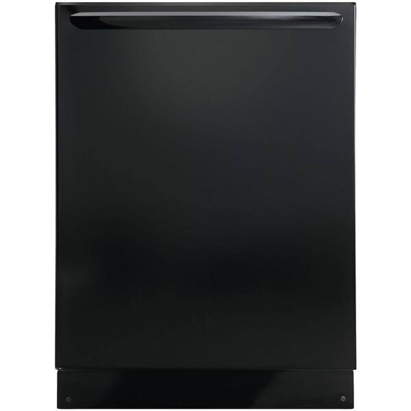 Frigidaire Top Control Built-In Dishwasher with OrbitClean Spray Arm in Black, ENERGY STAR, 52 dBA