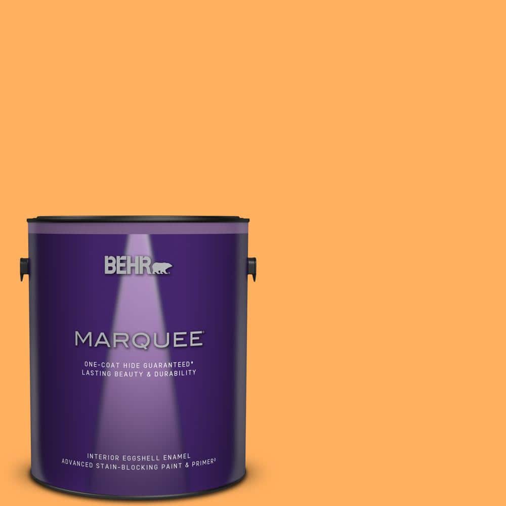 Behr Marquee 1 Gal 280b 5 Vintage Orange Eggshell Enamel Interior Paint Primer 245401 The Home Depot Dulux trade diamond eggshell has the soft look of typical eggshell paint, but can easily be scrubbed down without an issue. behr marquee 1 gal 280b 5 vintage orange eggshell enamel interior paint primer