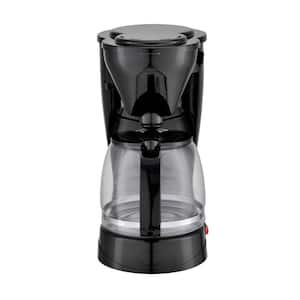 CM123A 12 Cup Black Coffee Maker with Anti-slip Feet
