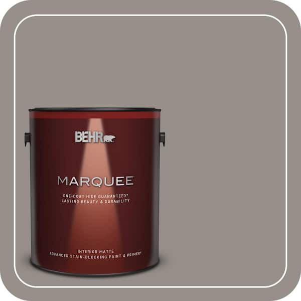 BEHR MARQUEE 1 gal. #QE-59 Water Tower Matte Interior Paint & Primer