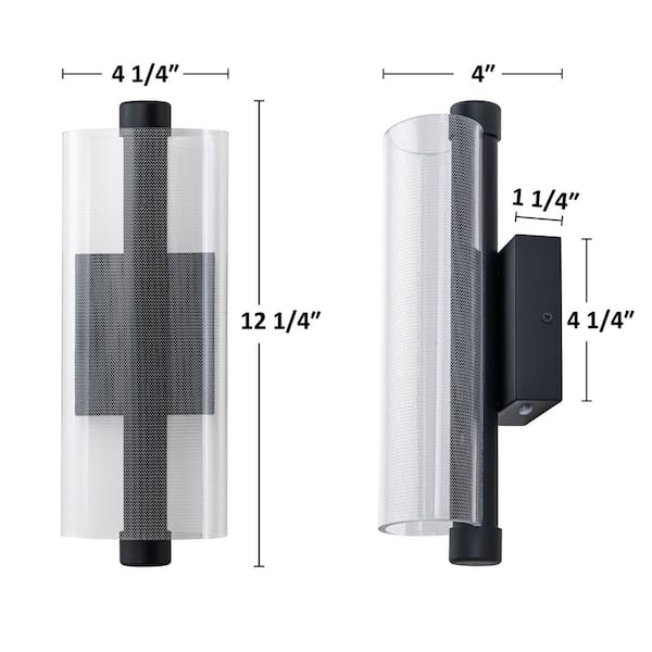 Laplusbelle Black Color Changing 3000K/4000K/5000K Outdoor LED