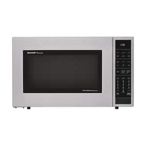 24.6 in. Microwave 1.5 cu. ft. in Stainless Steel with Convection