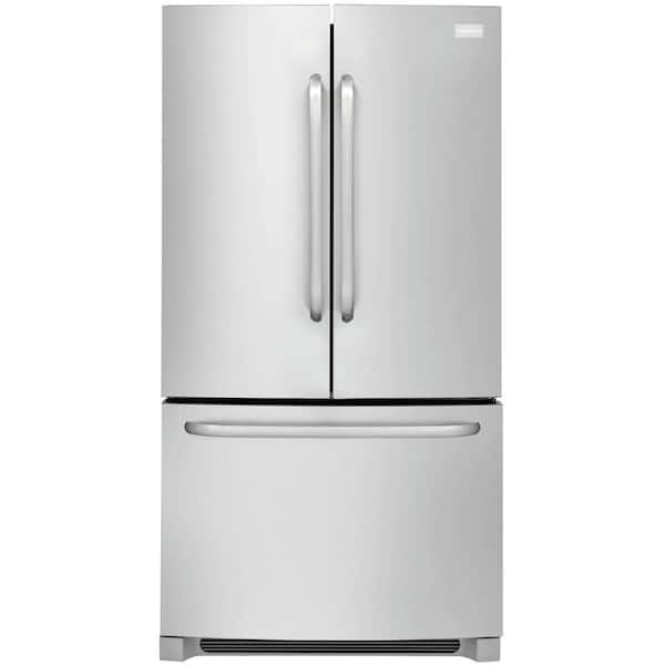 Frigidaire 27.64 cu. ft. Non-Dispenser French Door Refrigerator in Stainless Steel, ENERGY STAR