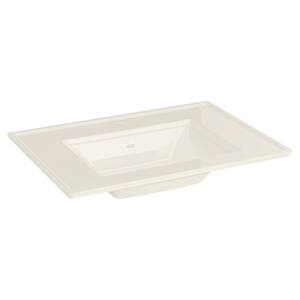 Town Square S 31 in. Single Hole Vanity Top in Linen
