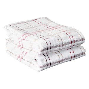 RITZ Royale Federal Blue Checkered Cotton Kitchen Towel (Set of 2) 013124 -  The Home Depot