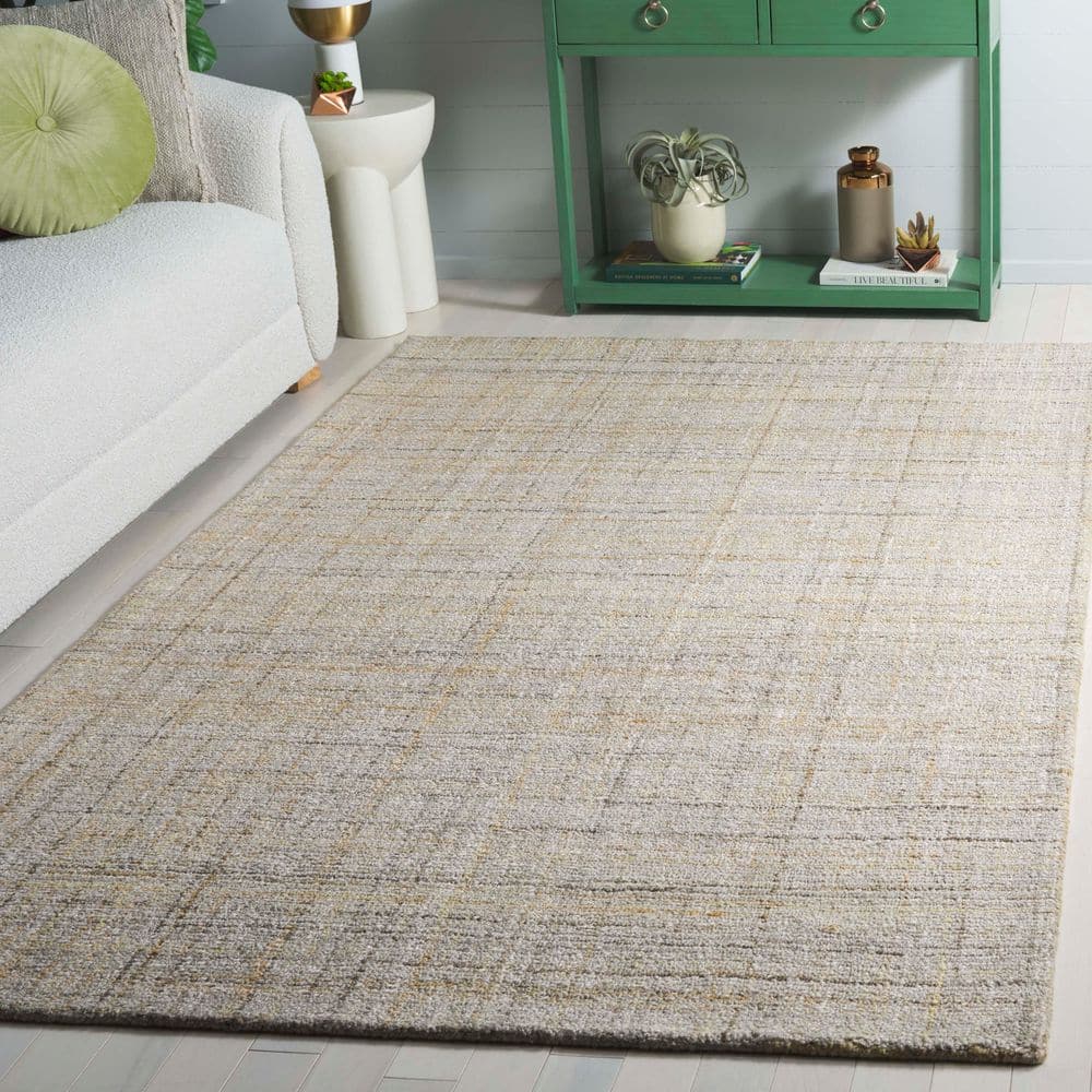 Abstract 3 ft. x 5 ft. Light Green/Beige Classic Marle Area Rug price history on PriceWatchPro