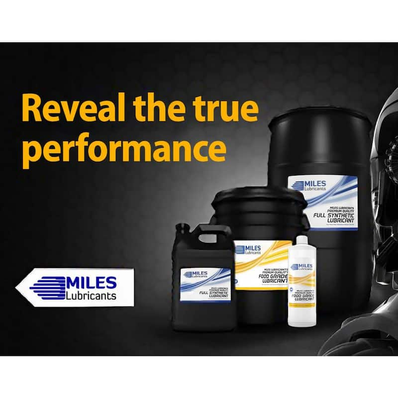 Miles Fg Comp Oil 32-Food Grade-Synthetic Rotary Compressor Fluid H-1 Regirstered 5 gal./Pail