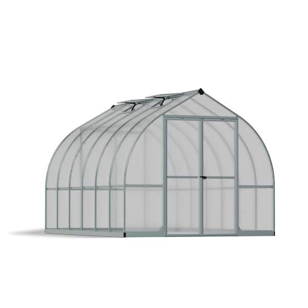 CANOPIA by PALRAM Bella 8 ft. x 12 ft. Silver/Diffused DIY Greenhouse Kit