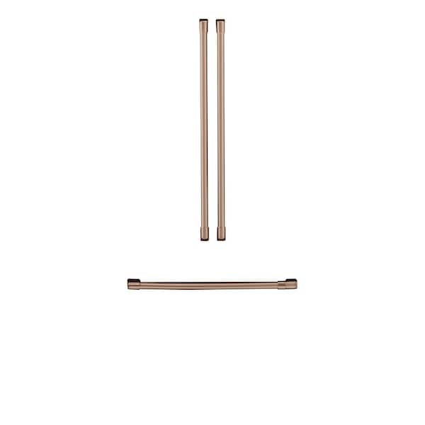 Cafe Refrigerator Handle Kit in Brushed Copper