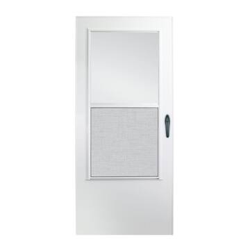 Partial View 3/4 Light Storm Door