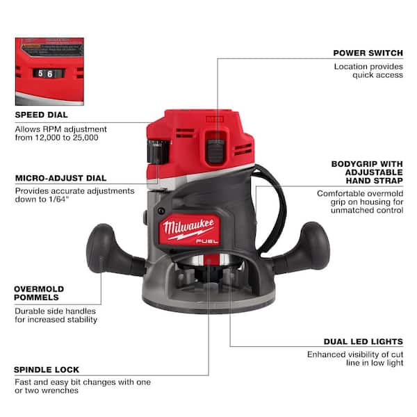 Milwaukee M18 FUEL 18V Lithium-Ion Cordless Brushless 1/2 in 