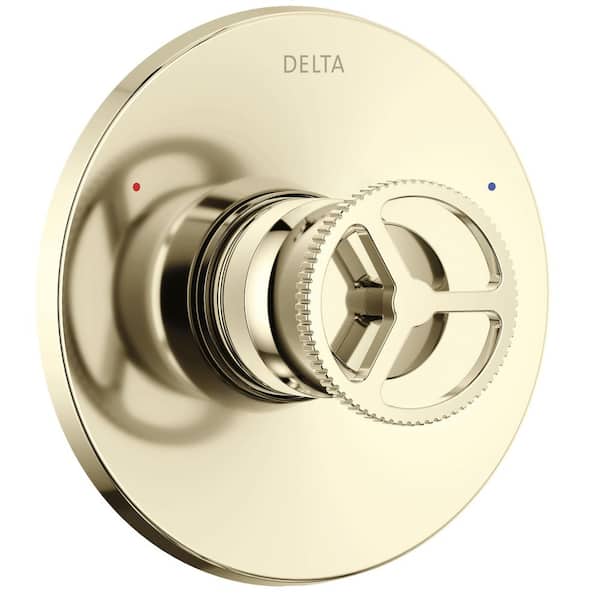 Delta Trinsic Wheel 1-Handle Wall Mount Valve Handle Trim Kit in Polished Nickel (Valve Not Included)