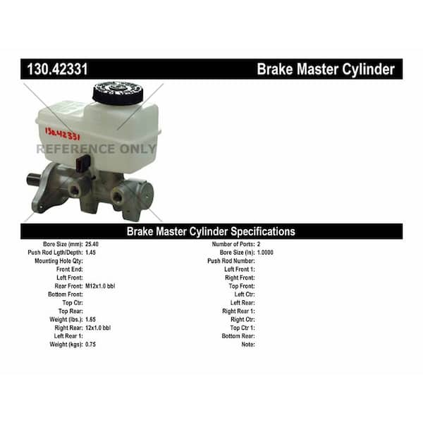 Centric Parts Brake Master Cylinder