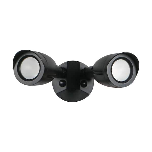 125-Watt Equivalent 1900 Lumen 90-Degree Black Integrated LED Flood Light