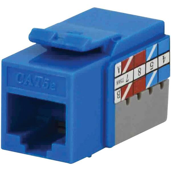 CAT5E Jacks (10Pack) Blue 203425BL1