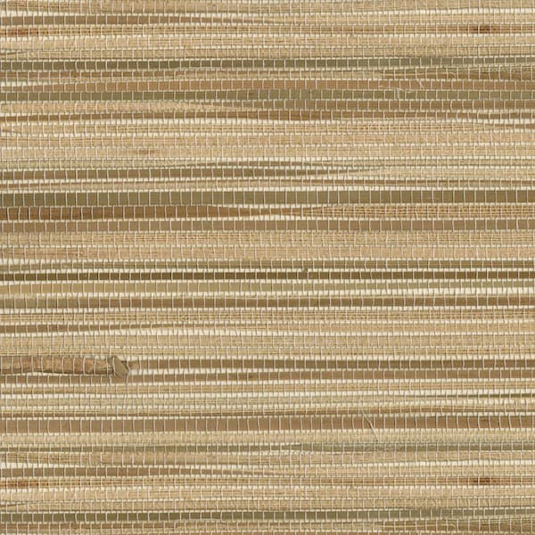 Kenneth James Dazo Neutral Grasscloth Peelable Wallpaper (Covers 72 sq. ft.)