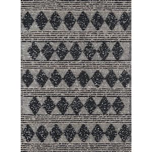 Andes Charcoal 5 ft. X 7 ft. Indoor Area Rug