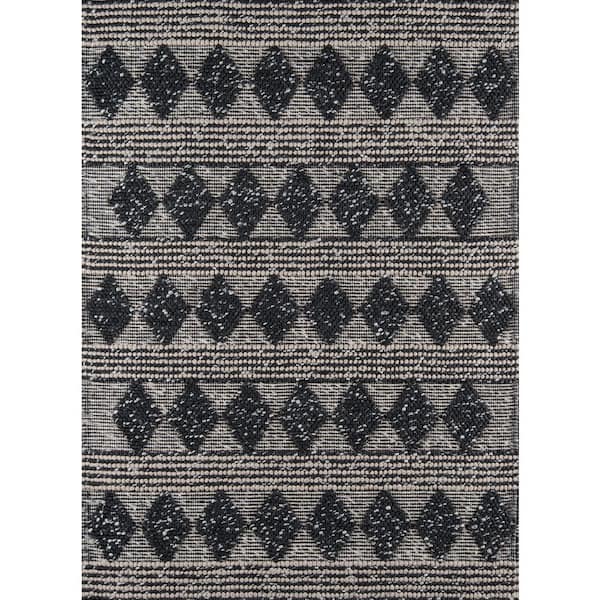 Momeni Andes Charcoal 5 ft. X 7 ft. Indoor Area Rug