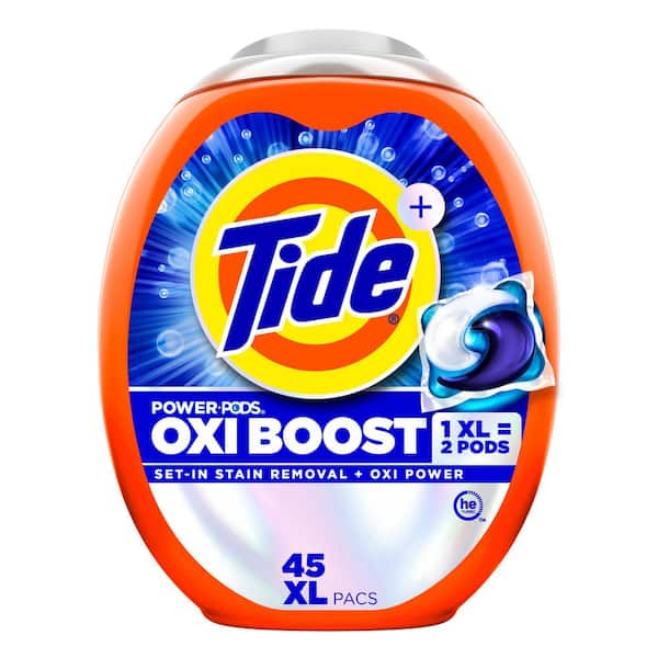 Oxi Boost XL Power Pods Original Scent Laundry Detergent Pods (45-Count)