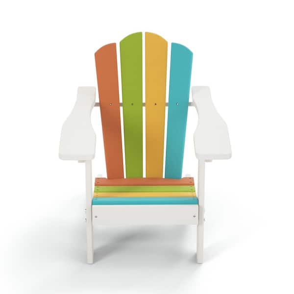 colorful resin chairs