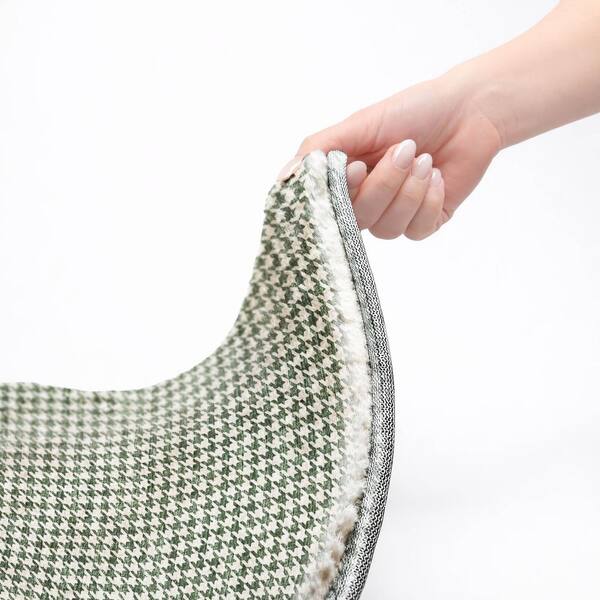 Dream Shag Premium Machine Washable Abstract ADS137 Green 9 ft. x 12 ft. Area Rug