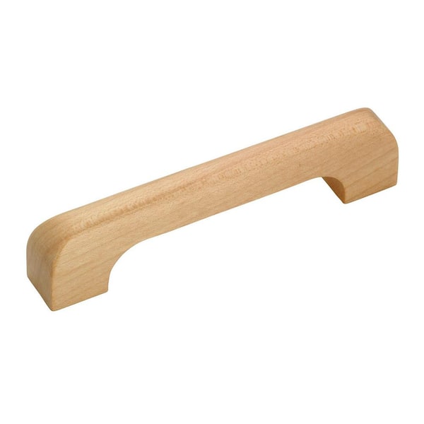 Richelieu Hardware Bourgogne Collection 3 3/4 in. (96 mm) Natural Maple Eclectic Cabinet Bar Pull
