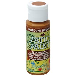 2 oz. Patio Pinecone Brown Acrylic Paint