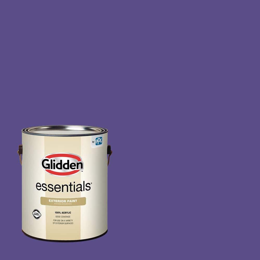 1 gal. PPG1247-7 Eggplant Satin Exterior Paint price history on PriceWatchPro