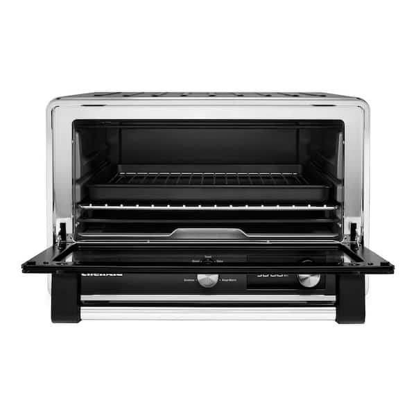Toshiba TLAC25CZST Digital Convection Toaster Oven, Black Stainless 