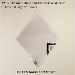 Small Arch Beveled Glass Mirror (0.25 in. H x 22 in. W)