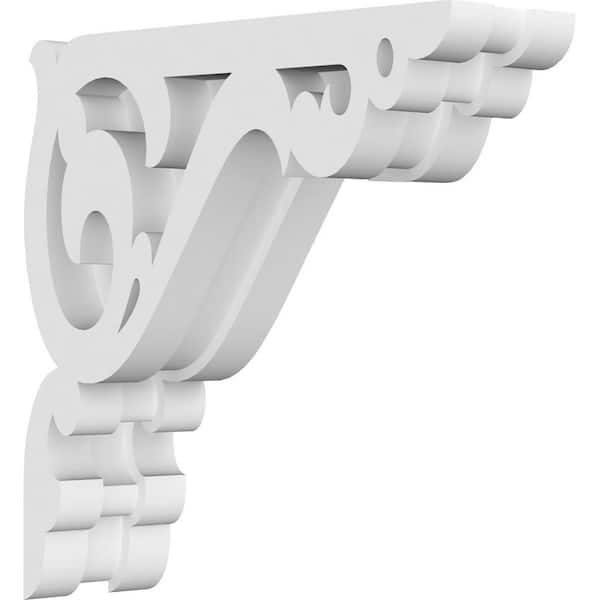 Ekena Millwork Amber 1.5 in. W x 6 in. H x 6 in. D Signature Urethane Polyurethane Corbel