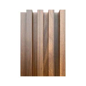 6 in. x 90 in. x 0.8 in. Wood Solid Wall Cladding Siding Board in Fairfield Walnut Color (Set of 3-Piece)