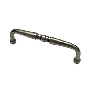Laval Collection 3 3/4 in. (96 mm) Pewter Traditional Cabinet Bar Pull