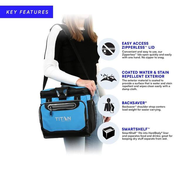 ITOPFOX 8 Qt. Food & Beverage Deep Freeze Cooler with ITOPFOX 8 Qt. Food & Beverage Deep Freeze Cooler with