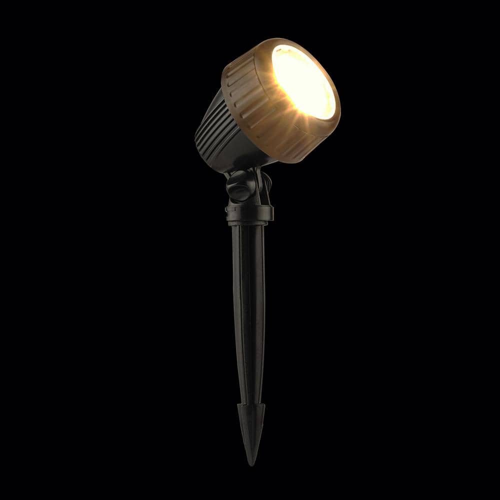 Set of 3 Warm White LED Outdoor Landscape Spotlights