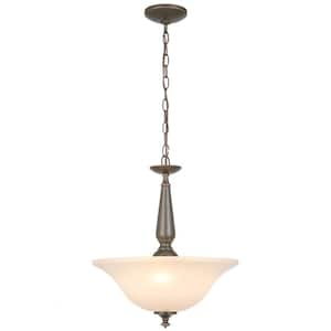 Display 3-Light Oil-Rubbed Bronze Pendant