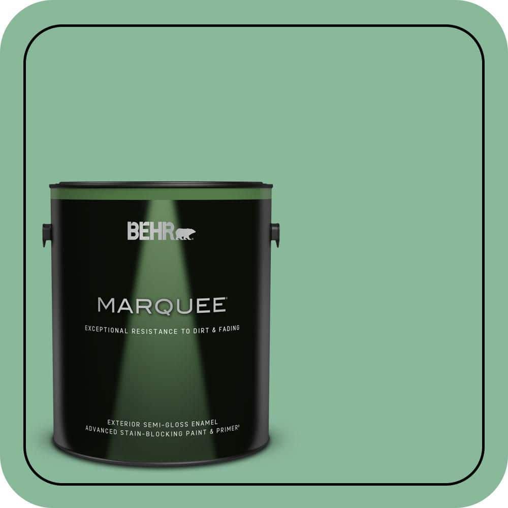 1 gal. #470D-4 Garden View Semi-Gloss Enamel Exterior Paint & Primer price history on PriceWatchPro